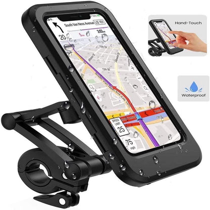 Universal 360° Rotating Waterproof Bike Phone Holder - Secure & Accessible on the Go