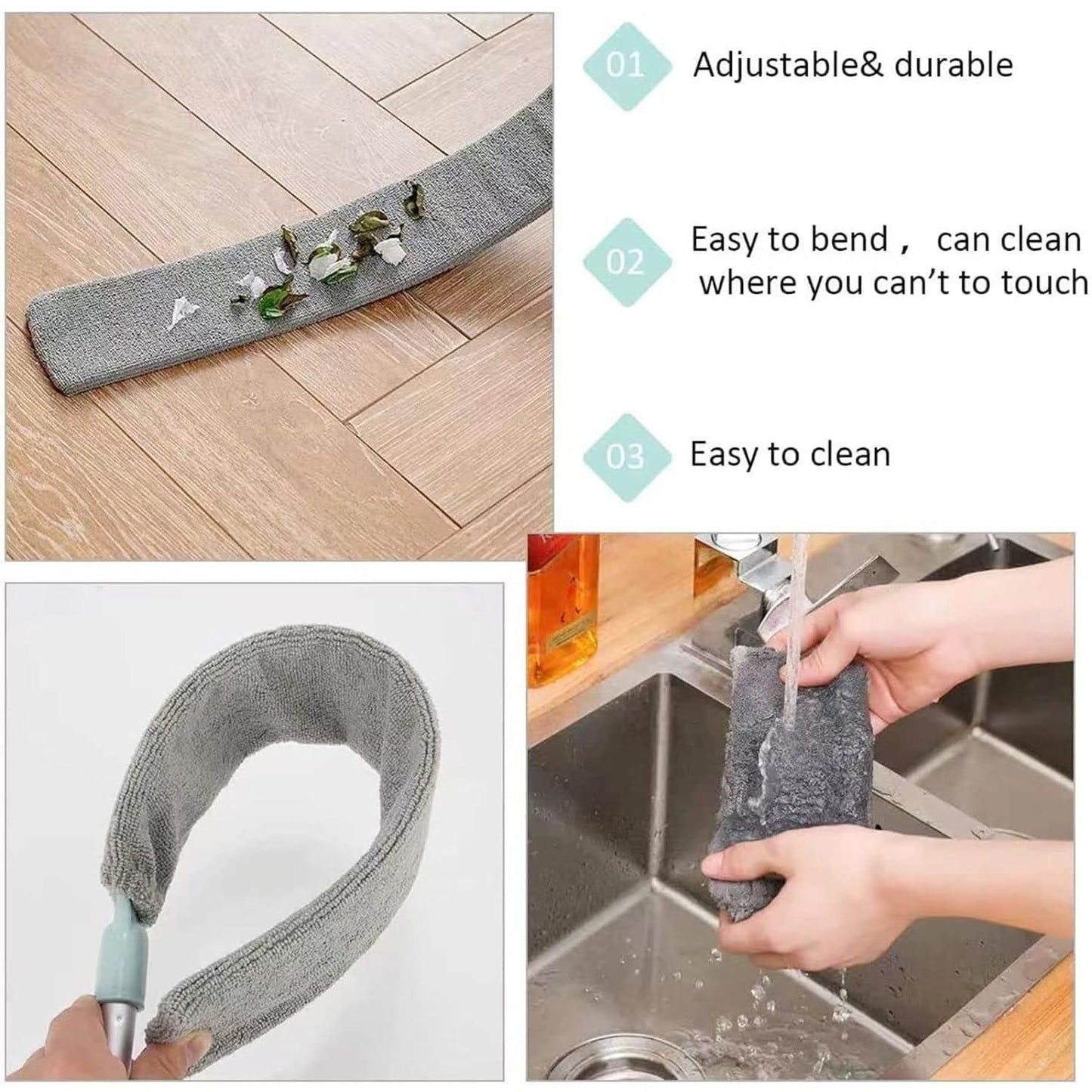 Retractable Gap Dust Cleaner