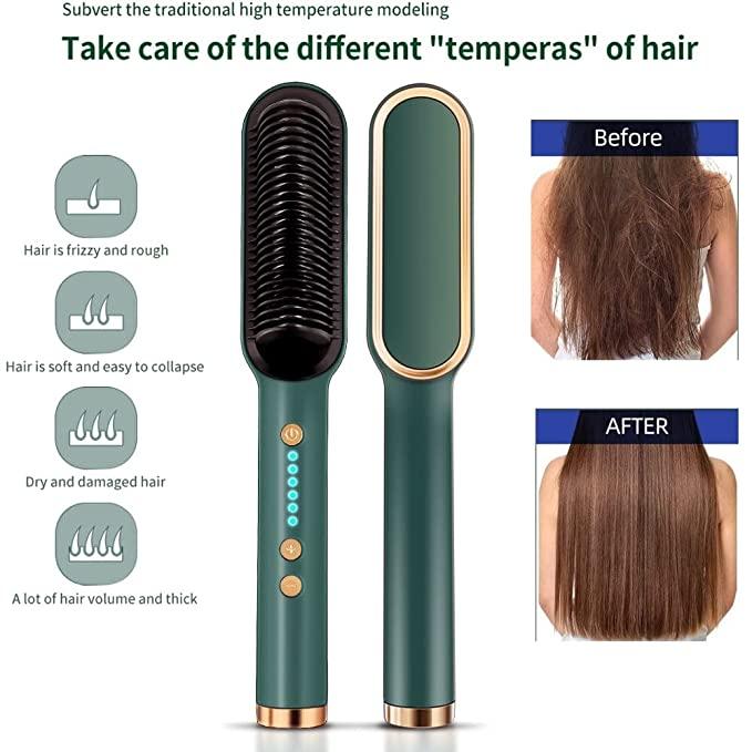 Electric Hair Straightening Brush