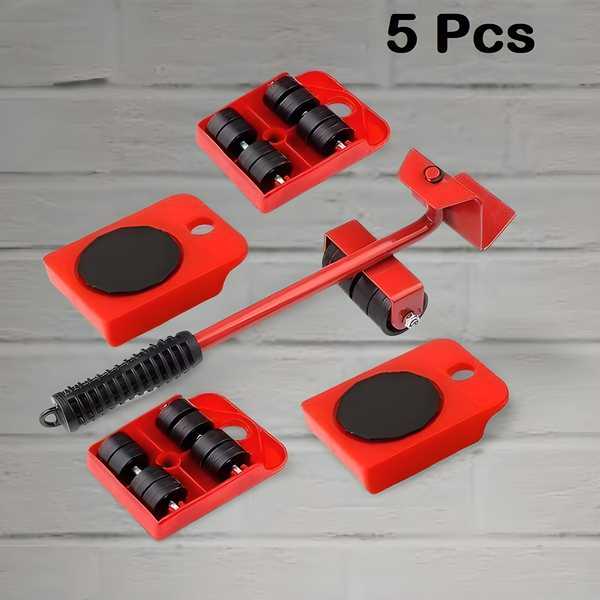 Furniture Lifter Mover Tool Set - Heavy Duty Construction