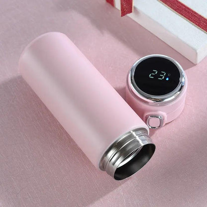 Stainless Steel Vacuum Travel Flasks Coffee Customized LOGO Wholesale Smart Thermos Mug