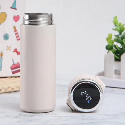 Stainless Steel Vacuum Travel Flasks Coffee Customized LOGO Wholesale Smart Thermos Mug